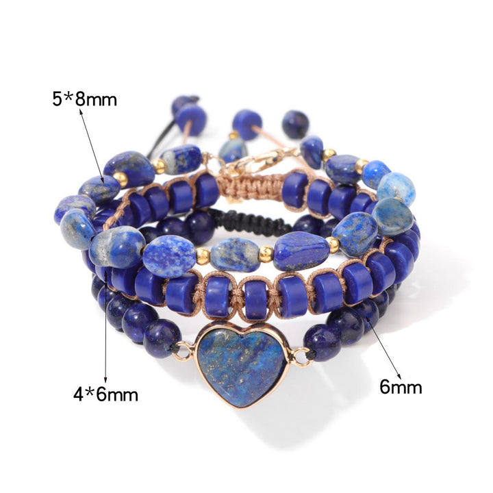 Olivenorma Handmade Rope Braided Heart Shape Pendant Bracelet - image 26