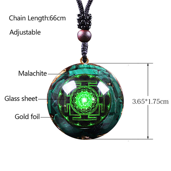 Olivenorma Malachite Calming Necklace - image 5