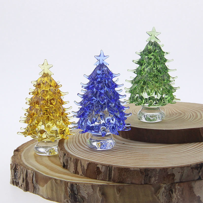 Olivenorma Crystal Glass Christmas Tree Home Gemstone Decoration - image 26