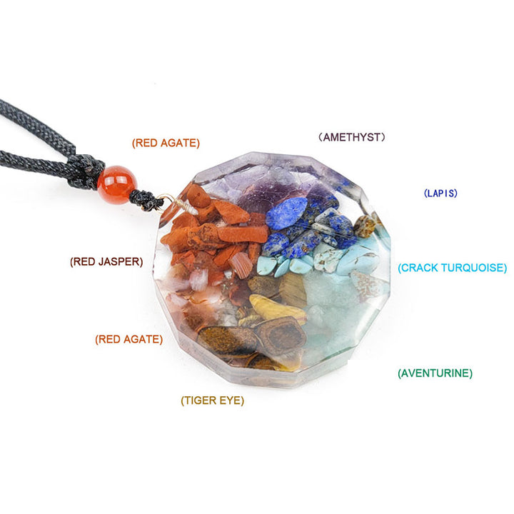 Olivenorma Chakra Healing Orgone Necklace - image 1