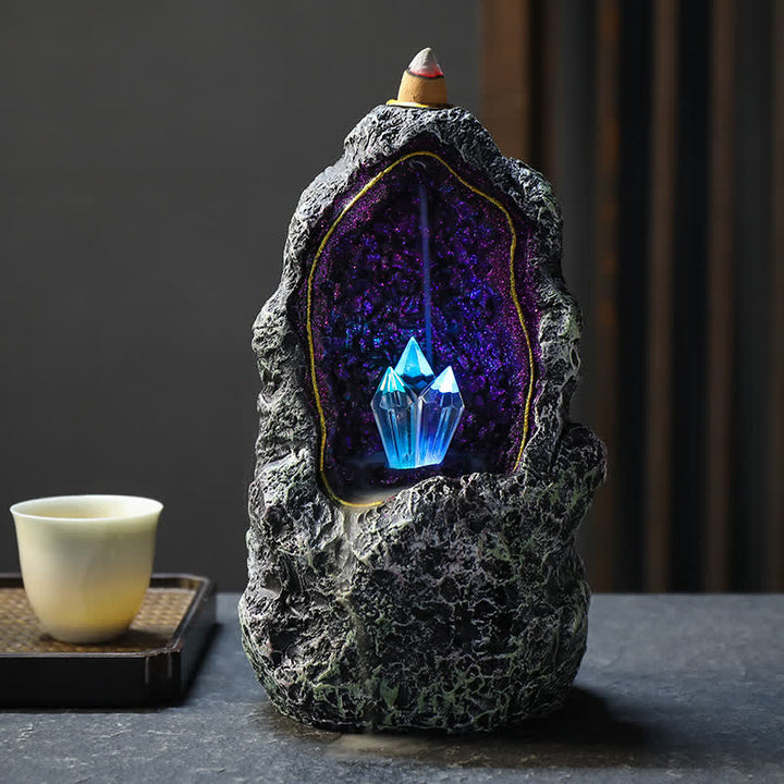 Olivenorma Fancy Crystal Hole Incense Burner Decoration - image 1