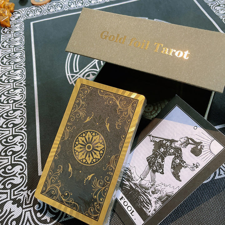 Olivenorma Bronzing Back Pattern Tarot Deck Cards Set - Classic Tarot Cards - image 0