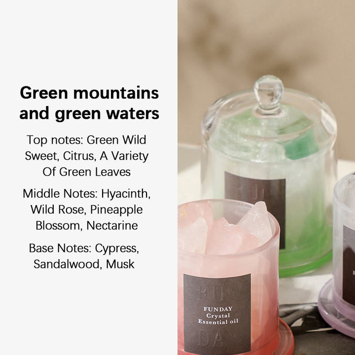 Olivenorma Aroma Diffuser Stone Household Essential Oil Crystal Aromatherapy - Green mountains and green waters - image 10