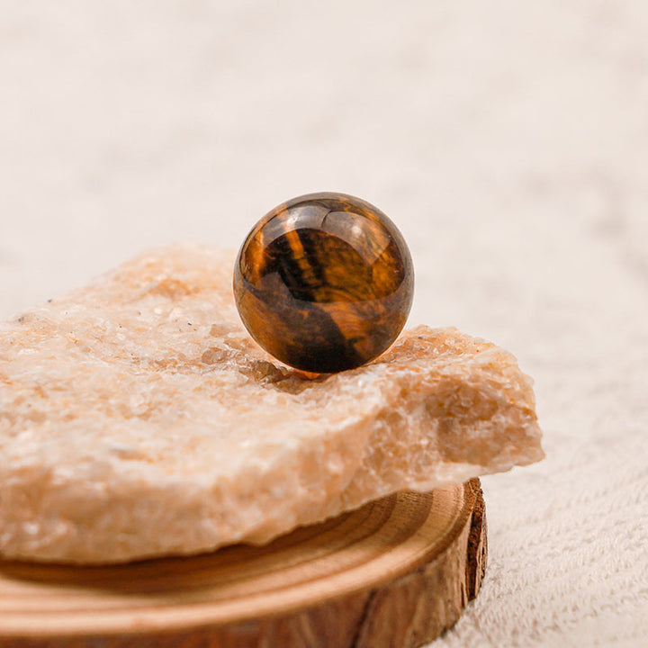 Olivenorma Tiger Eye Protection Crystal Sphere - image 1