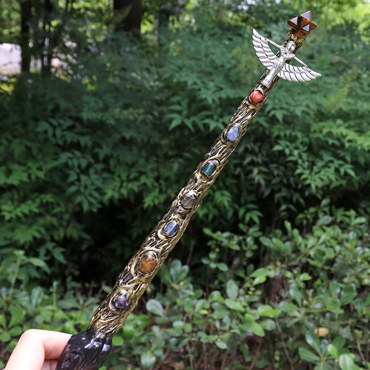 Olivenorma Natural Chakra Merkaba Crystal Wands - image 11