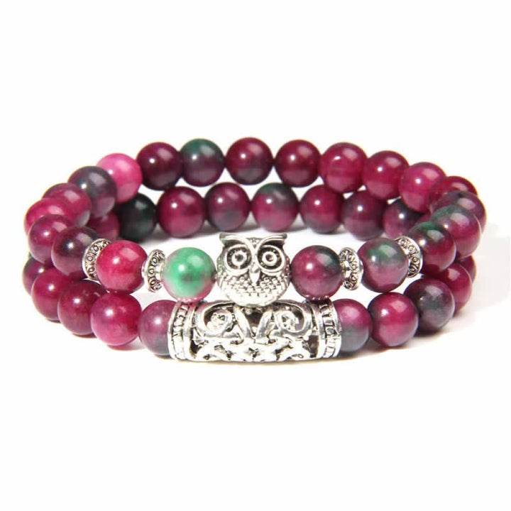 Olivenorma Owl Natural Crystal Beads Bracelet - image 31