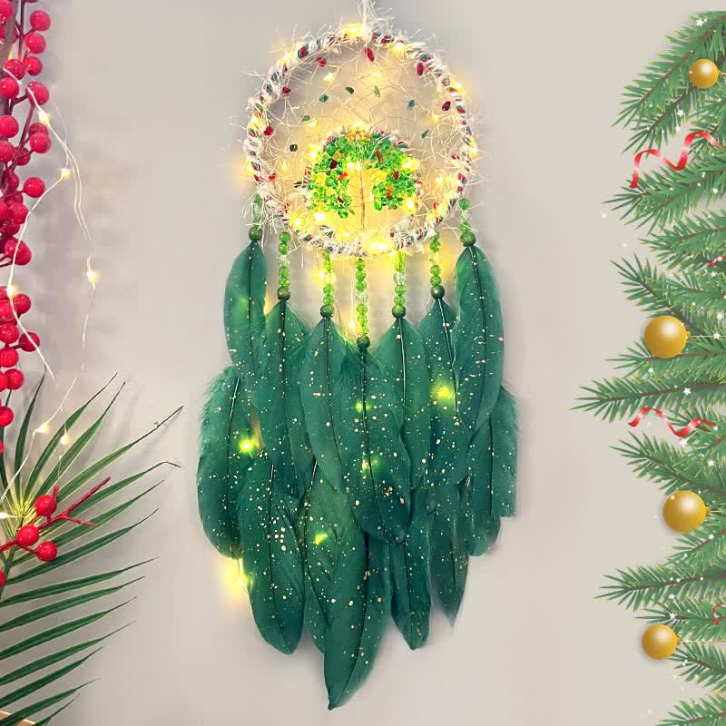 Olivenorma Peridot Christmas Decoration Dream Catcher - image 1