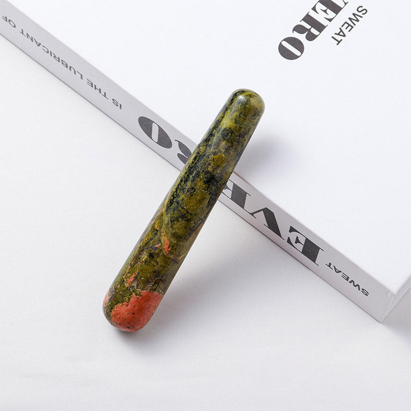 Olivenorma Natural Crystal  Healing Crystal Wands - Unakite - image 17