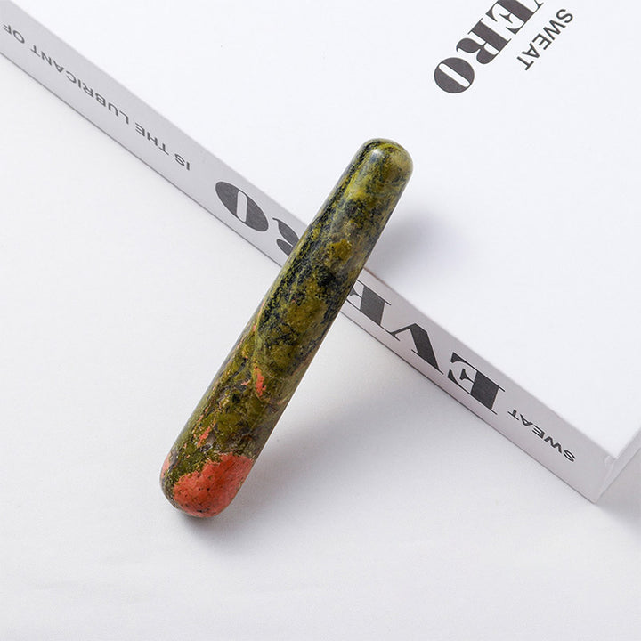 Olivenorma Natural Crystal  Healing Crystal Wands - Unakite - image 17