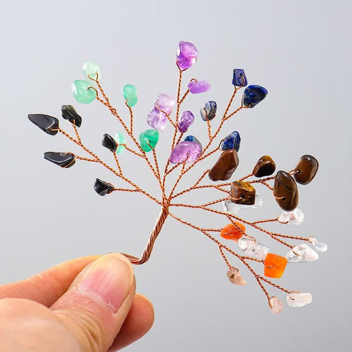 Olivenorma Chakra Crystal Lucky Tree Decoration - image 8