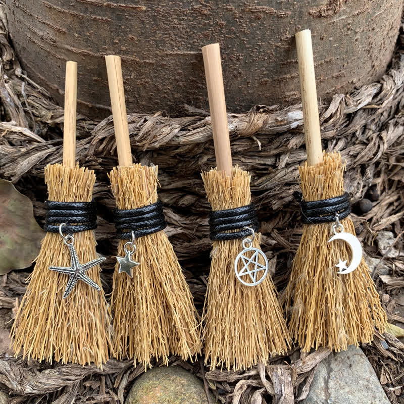 Olivenorma Handmade Mini Crystal Turtle Broom Ornament - image 24