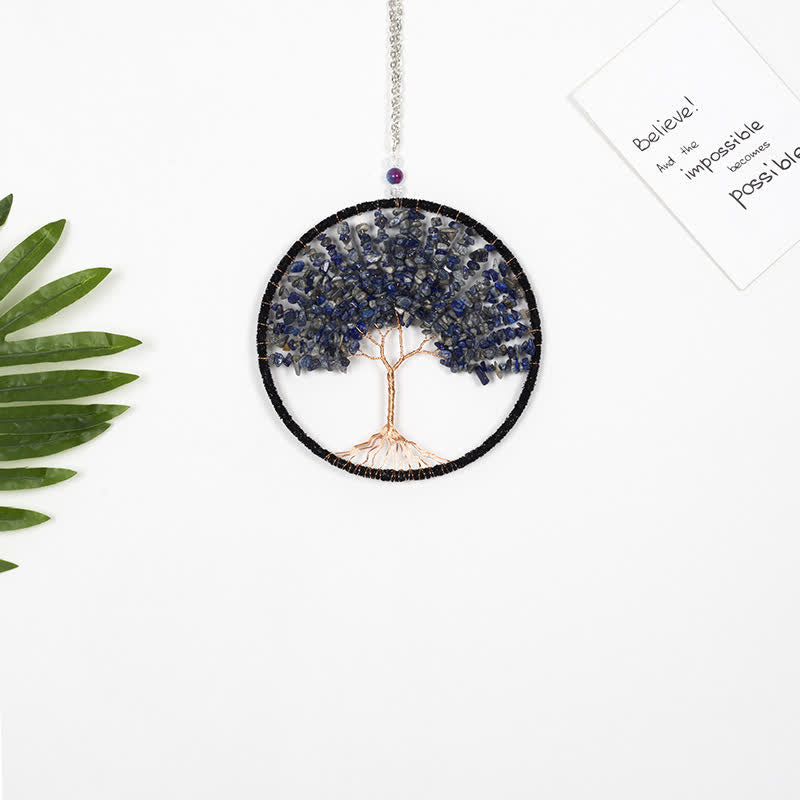 Tree of Life Crystal Suncatcher Dream Catcher - image 2