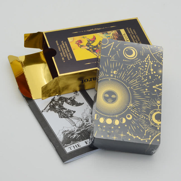 Olivenorma Delicate Gold Foil Tarot Card - image 2