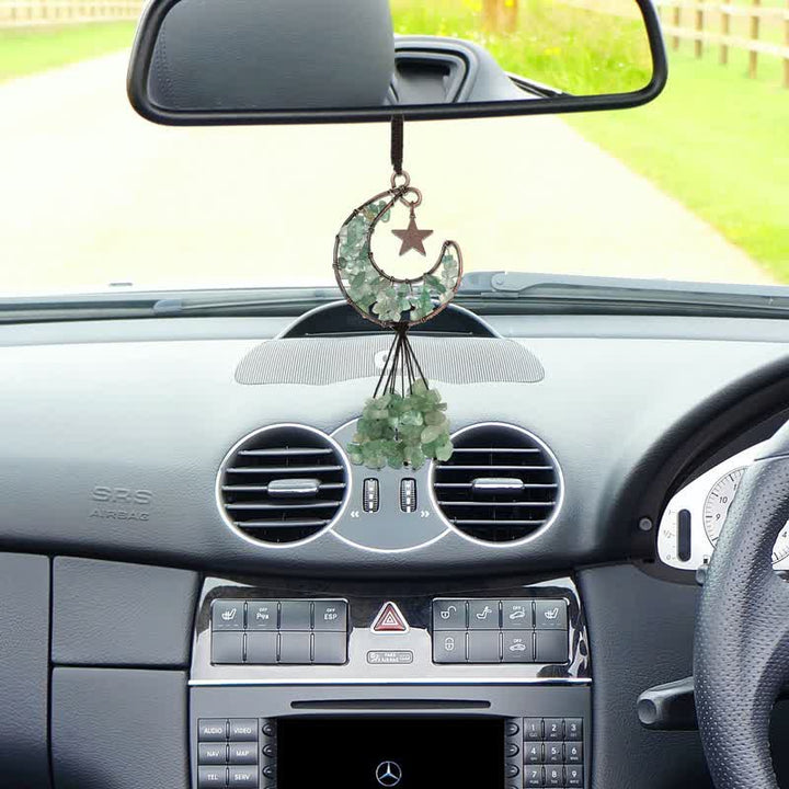 Olivenorma Moon And Star Chakra Crystal Wind Chime - image 22
