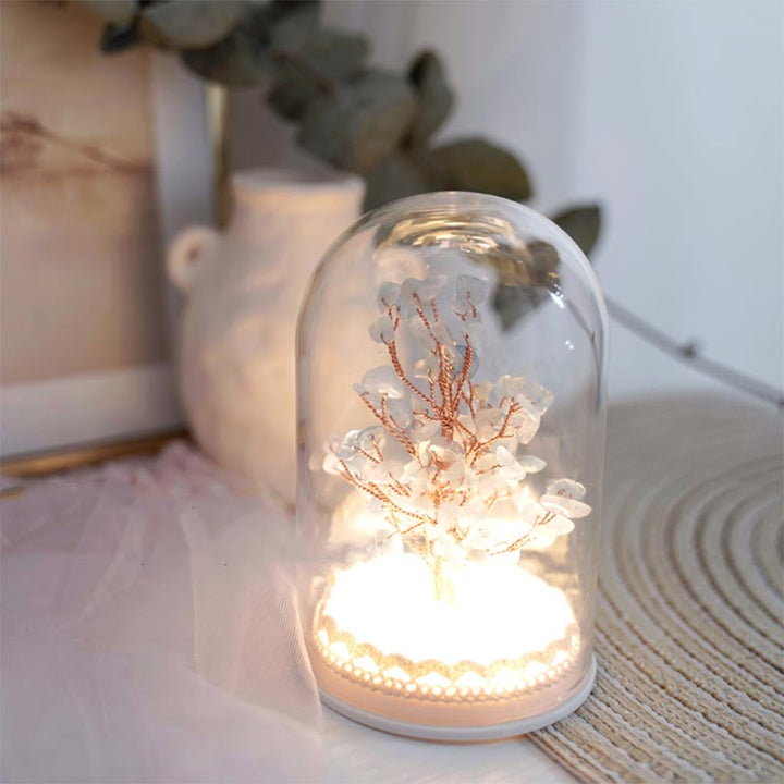 Olivenorma Christmas Tree Crystal Stone Night Light Decoration - image 11