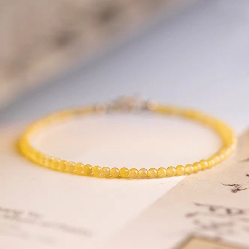 Rich Stone - Citrine Prosperity Gemstone Bracelet - image 4