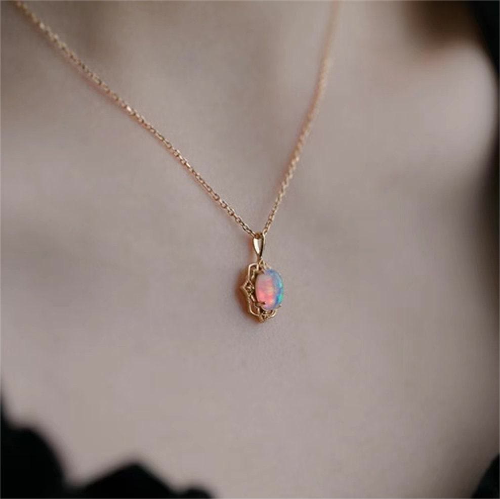 Olivenorma Vintage Style Copper Lace Adjustable Necklace - image 2