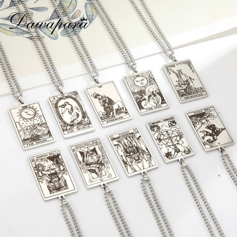 Olivenorma Stainless Steel Tarot Necklaces - image 10