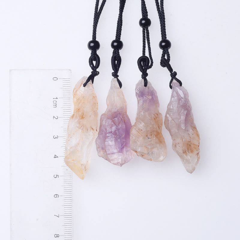 Olivenorma Natural Super Seven Crystal Pendant Necklace - image 7