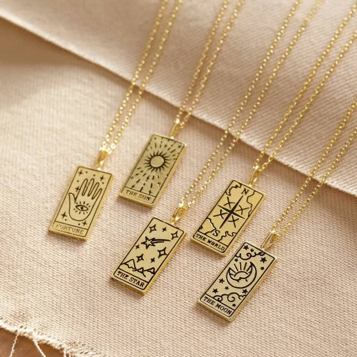 Olivenorma Vintage Tarot Card Fortune Necklace - image 22