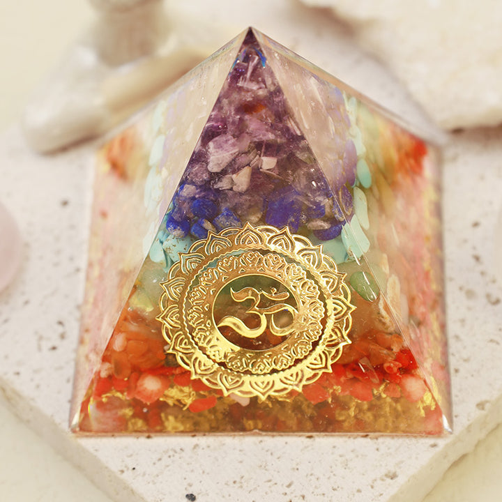 Olivenorma Pure Chakra Protection Orgone Pyramid - image 3