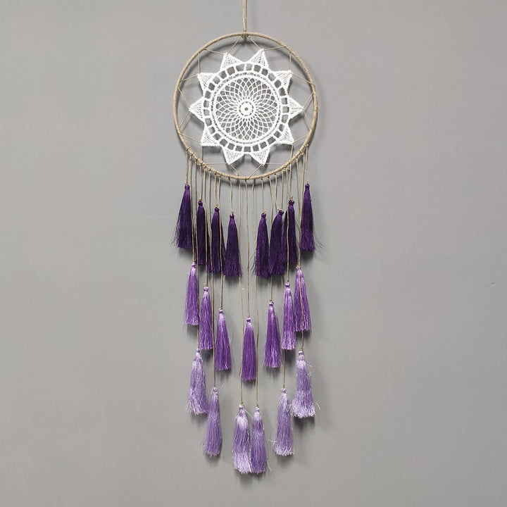 Olivenorma Braided Lace Tassel Pendant Dream Catcher - image 10