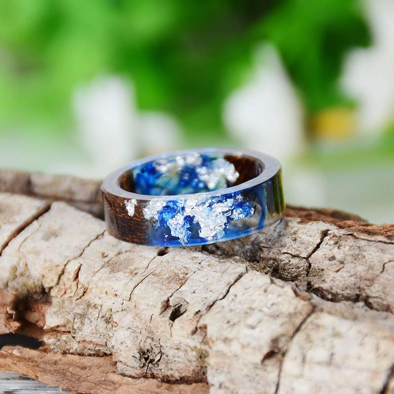 Olivenorma Intellectual & Optimistic - Handmade Wood Ring - image 23