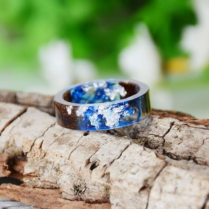 Olivenorma Intellectual & Optimistic - Handmade Wood Ring - image 23