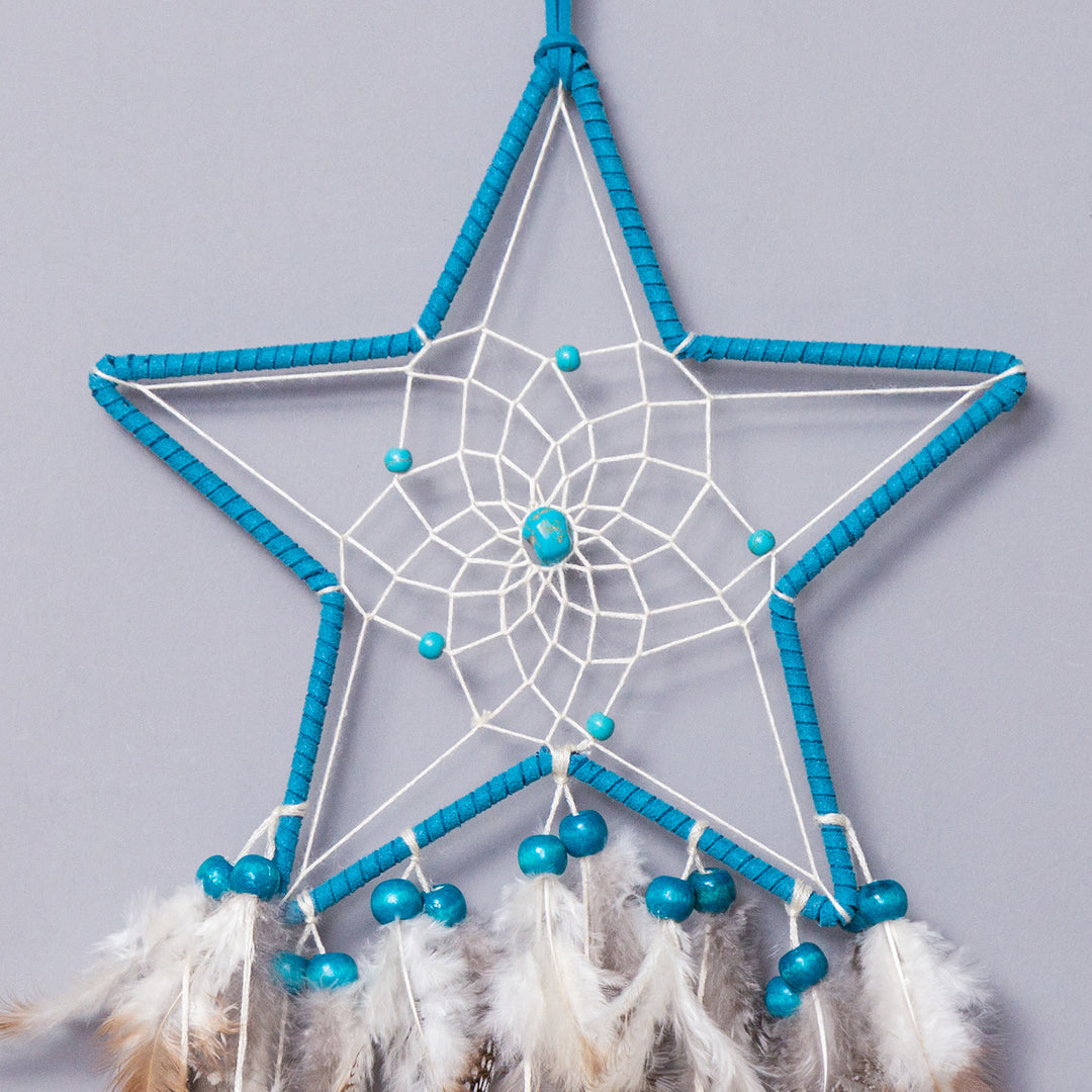 Olivenorma Turquoise Moon Stars Sun Shape Dream Catcher - image 4