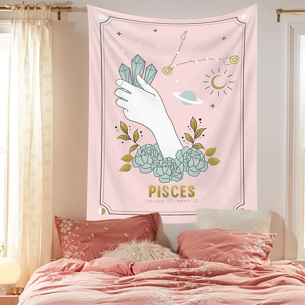 Olivenorma Magic Hand Tarot Zodiac Tapestry - 250*180cm - PISCES - image 10