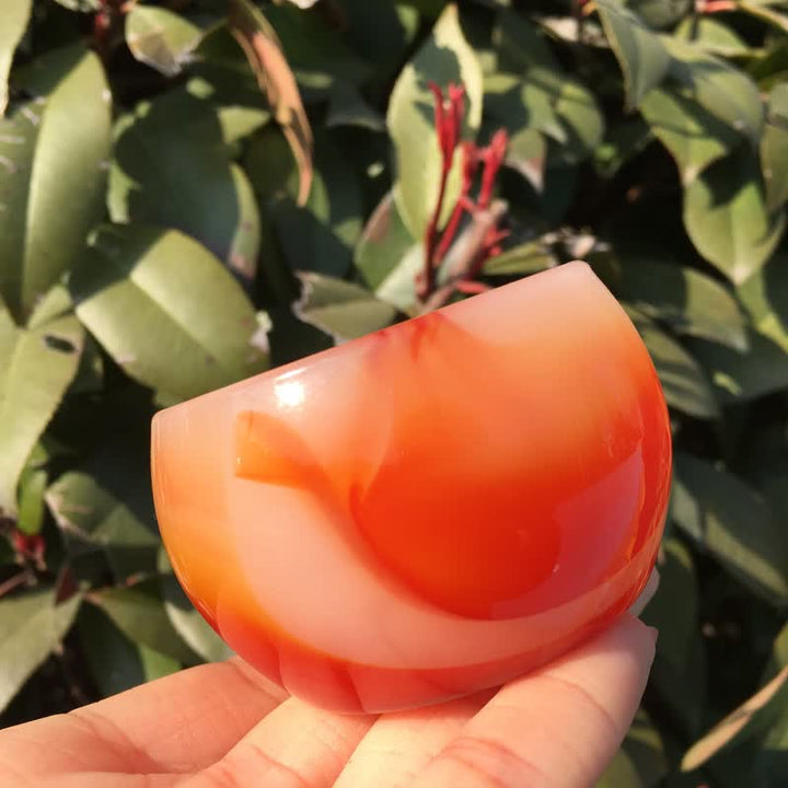 Olivenorma Carnelian Bowl Energy Crystal Decoration - image 5