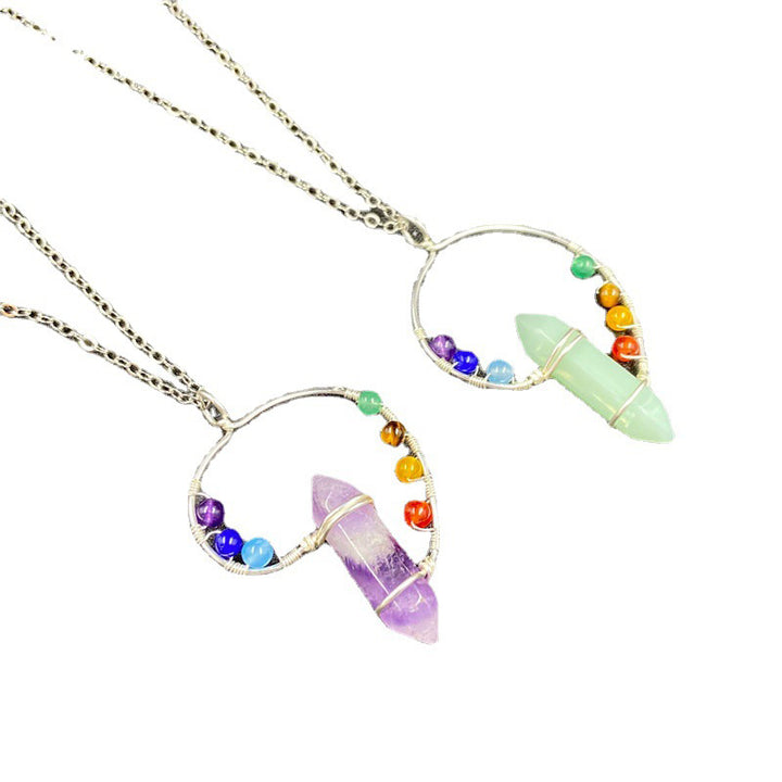 Olivenorma Chakra Orgone Color Swirl Necklace  - image 10