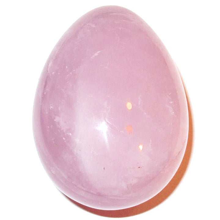 Easter Rose Quartz Dancing Star Crystal Egg - Rose Quartz - 1.8*1.2 Inches - image 0