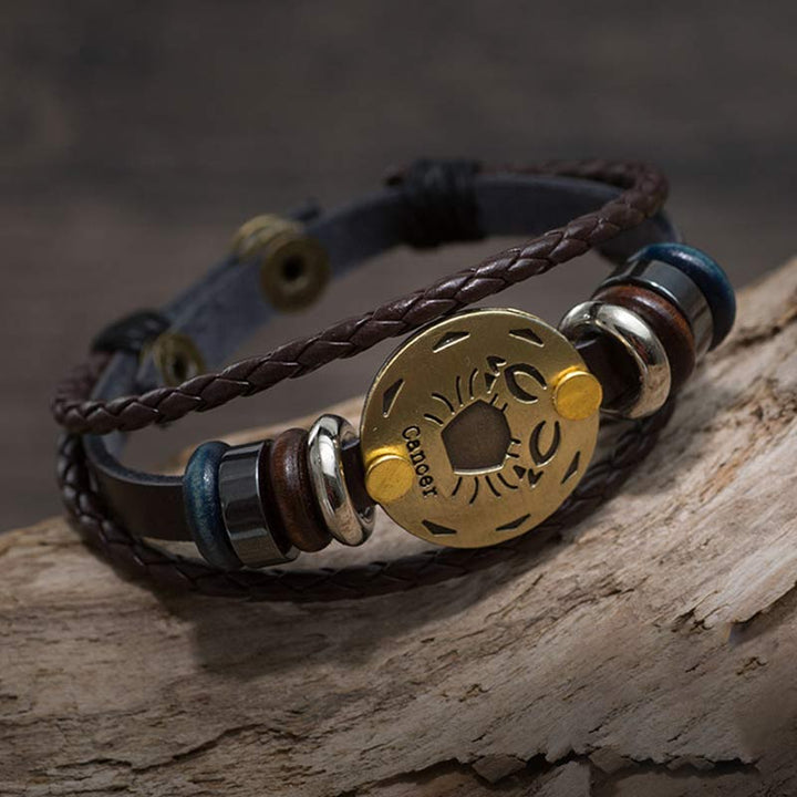 Olivenorma Zodiac Healing Weave Bracelet - Cancer - image 0