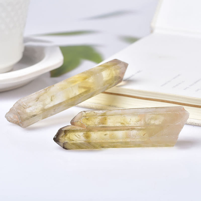 Olivenorma Citrine Rough Stone Crystal Wands - image 1