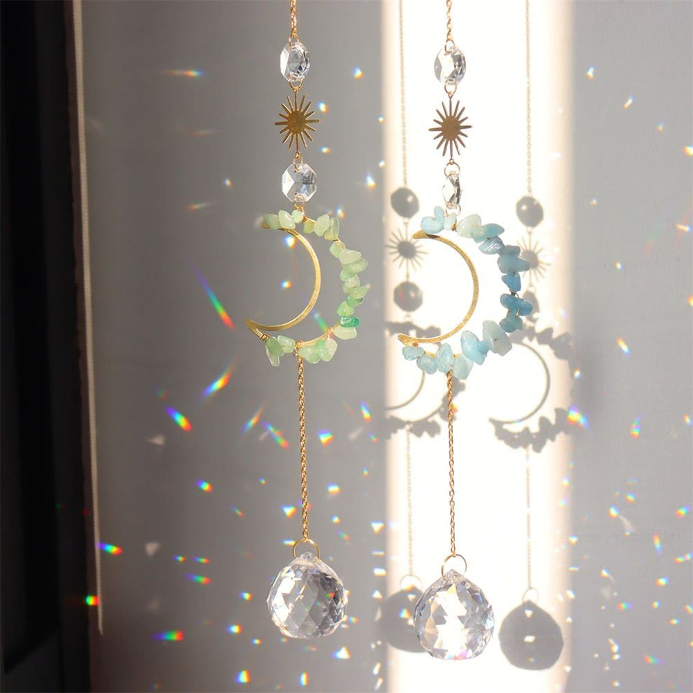Olivenorma Moon Suncatcher Wall Hanging Wind Chime - image 23