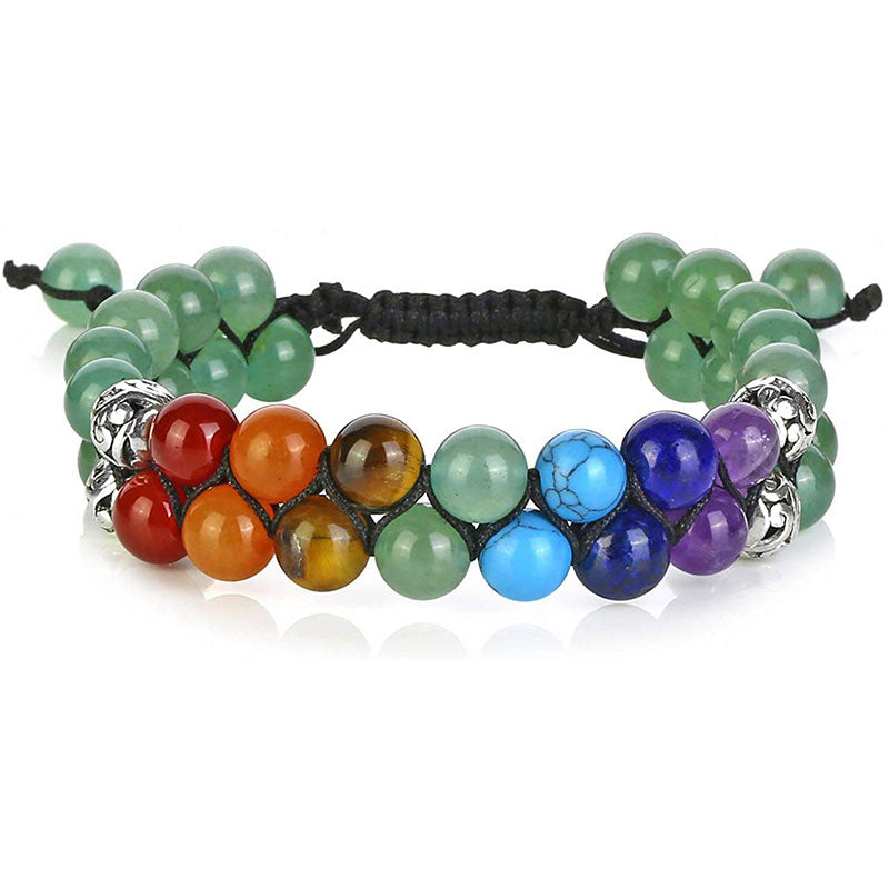  Olivenorma Orgone Chakra Healing Bracelet - 7 Chakra Green Aventurine Bracelet - image 11