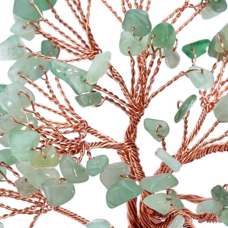 Olivenorma Healing Green Aventurine Feng Shui Tree - image 4