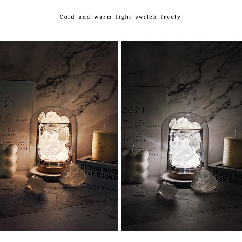 Olivenorma Fireless Diffuser Stone Crystal Aromatherapy Lamp - image 10