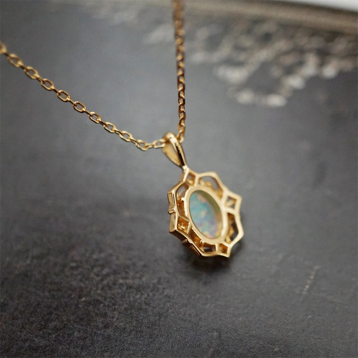 Olivenorma Vintage Style Copper Lace Adjustable Necklace - image 8