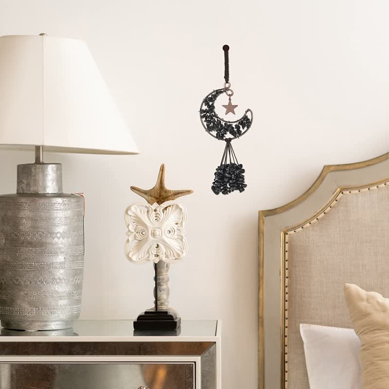 Olivenorma Moon And Star Chakra Crystal Wind Chime - image 15