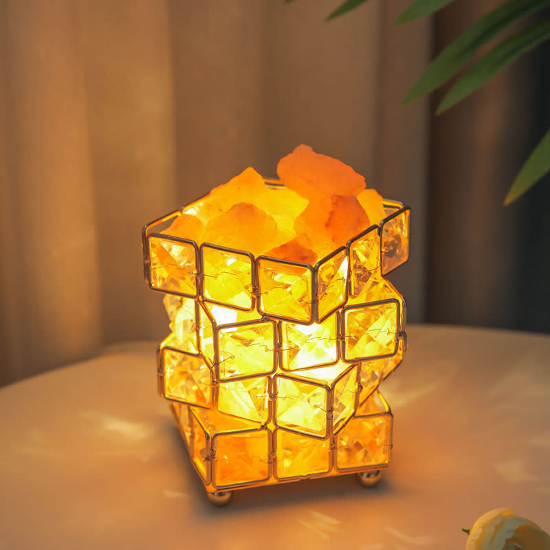 Olivenorma Four layer Rubiks Essential Oil Crystal Aromatherapy Lamp - image 8