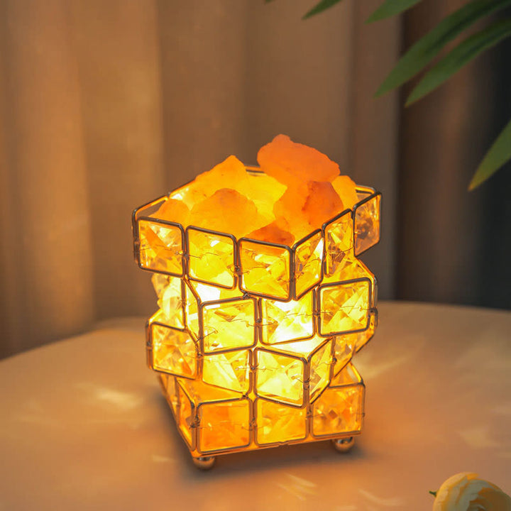 Olivenorma Four layer Rubiks Essential Oil Crystal Aromatherapy Lamp - image 8