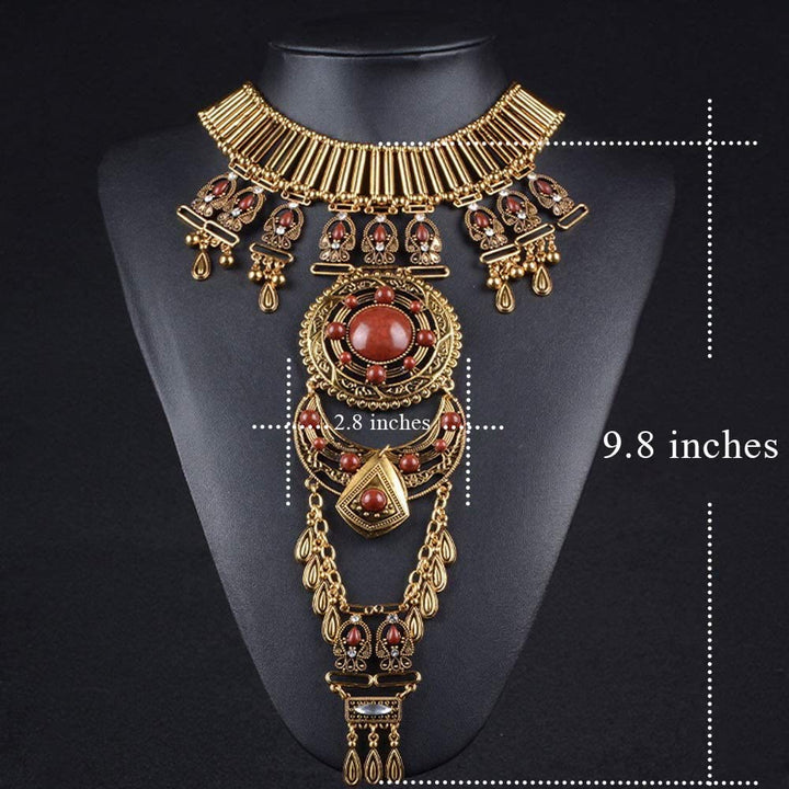 Olivenorma Bohemian Gem-Set Body Chain Necklace - image 14