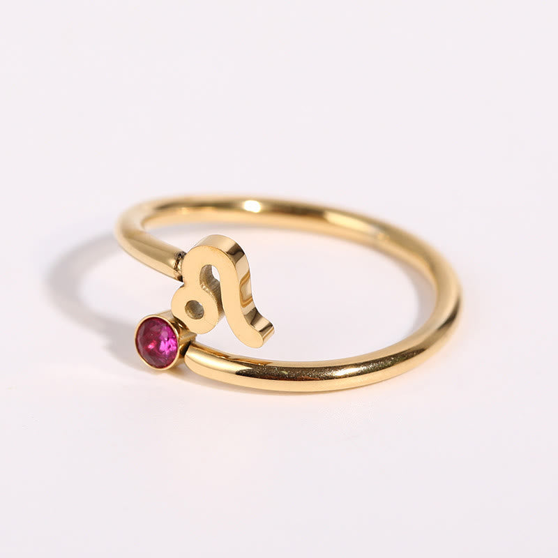Olivenorma Zodiac Birthstone Ring - image 16