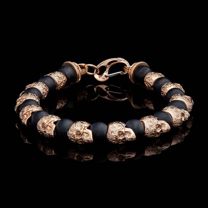 Olivenorma Natural Tiger Eye Handmade Stainless Steel Bracelet - image 33