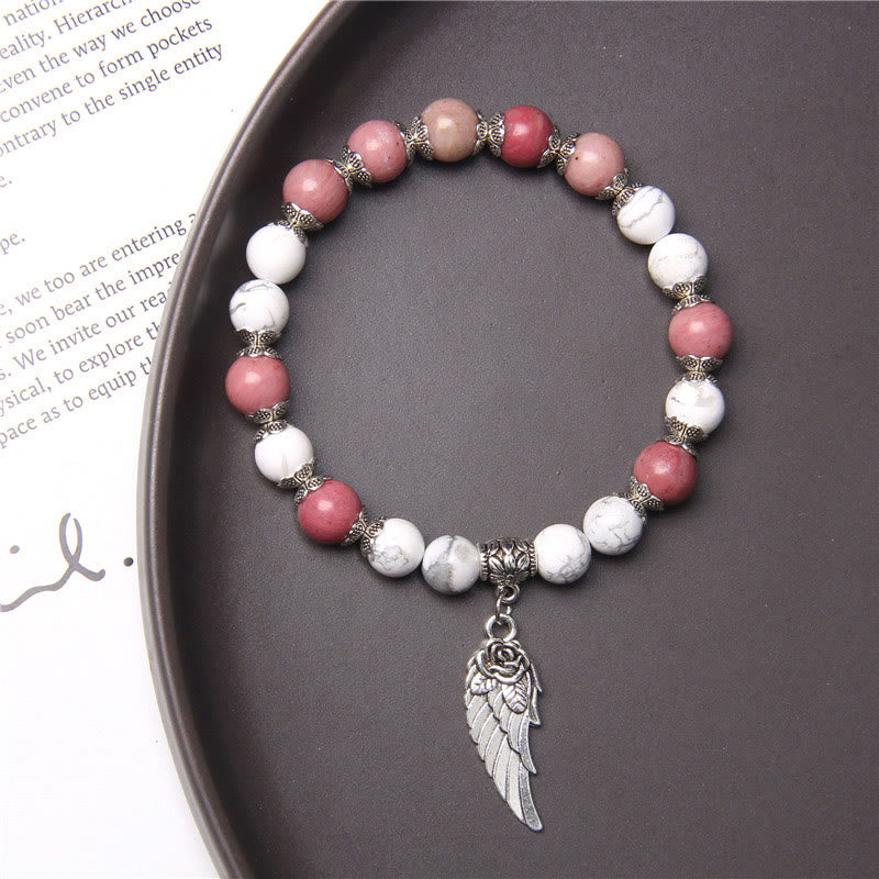 Olivenorma "Peace Energy" - Colors Crystal Agate Wing Bracelet - image 26
