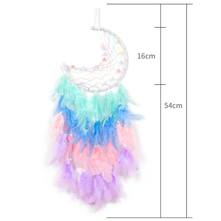 Olivenorma Colored Bead Feather Catcher - image 5