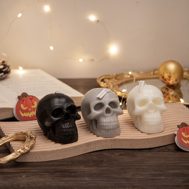 Olivenorma Multicolor Skull Scented Candle - image 7