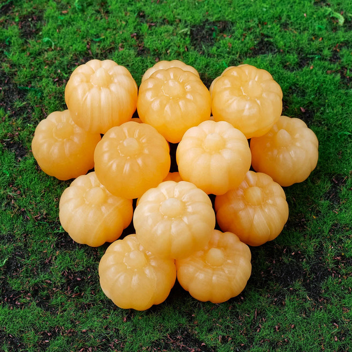 Olivenorma 1PC Yellow Calcite Mini Pumpkin Gemstone Decoration - image 2